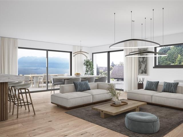 Elegantes Haus – atemberaubender Seeblick im Herzen von Lavaux