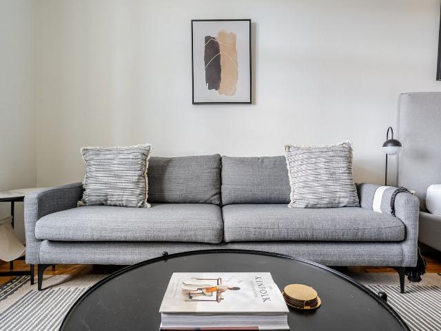 Elegantly Furnished Studio with River Views in Basel Vorstaedte, Basel Amsterdam Apartments for Rent