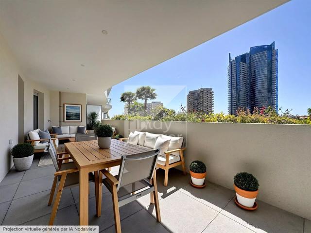 Élégance Contemporaine et Panorama Méditerranéen sur le Boul. 72m² Beausoleil