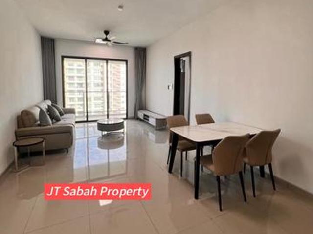 Elemen Utara KK Condominium Menggatal Fully Furnished For Rent