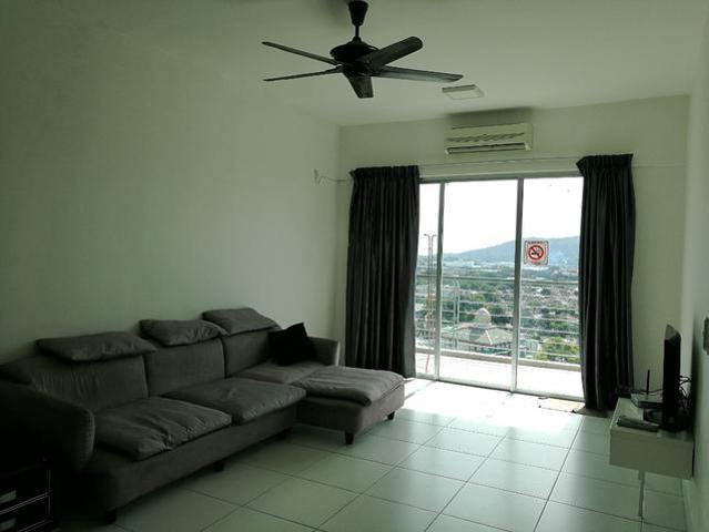 Elit Heights Condominium furnished 2cp high floor Bayan Baru
