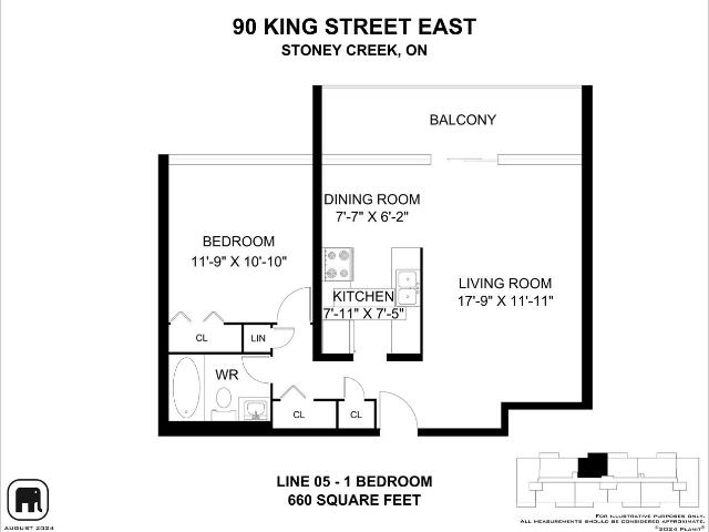 Elizabeth Apartments 1 Bedroom Apartment for Rent at 90 King St E, Hamilton, ON L8G 1K7 Stoney Creek Estates