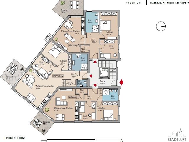 Elser Kirchstraße 8a Klimafreundliche 92m² Wohnung in Effizienzhaus Stufe KFW 40 EE mit QNG
