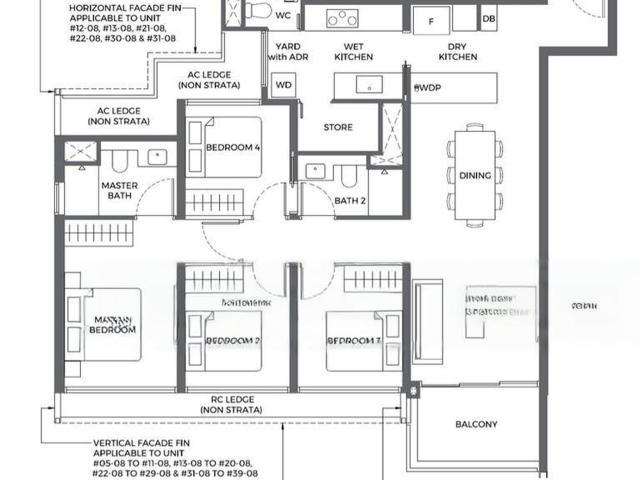 Elta D5, Apartment