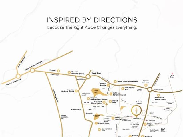 ELV High Garden 2 Bedroom 1300 Sq. Ft. Apartment in Whitefield Bangalore Listing ID: #9418
