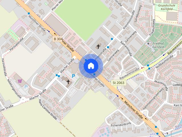 ELVIRA Karlsfeld helle und freundliche 3 Zimmerwohnung mit Balkon