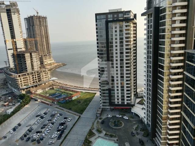 Emaar 3 Bedrooms Apartment For Rent Coral Tower 2 Higher Floor Partial Sea Facing