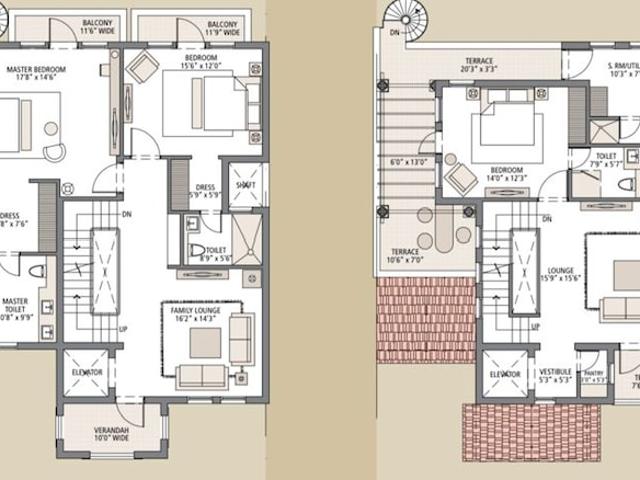 Emaar Marbella 4 Bedroom 5605 Sq. Ft. Villa in Sector 66 Gurgaon Listing ID: #10074