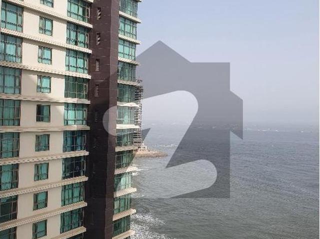 Emaar Reef Tower 1 & Pearl Tower 2 Full Sea Facing 3 Bed Apartment For Rent Higher Floor Emaar Reef Towers