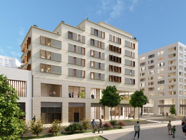 Emblématique au coeur du quartier St Jean, cette résidence offre des logements du T1 au T6 3 pièces, 62 m²