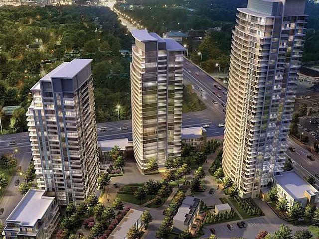 Emerald City Spacious & Bright 1+1 High Floor Unit