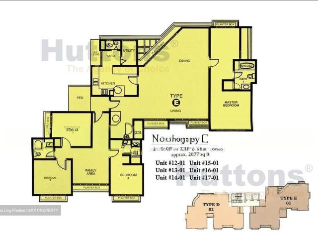 Emerald East D15, Apartment