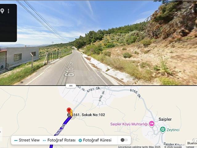 EMİN'DEN TORBALI BOZKÖY YOLA CEPHELİ 8 DÖNÜM ARAZİ