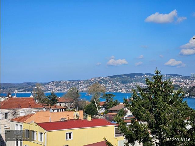 EMİRGAN Boyacıköy de BOĞAZ MANZARALI Teraslı Satılık 3+1 Daire