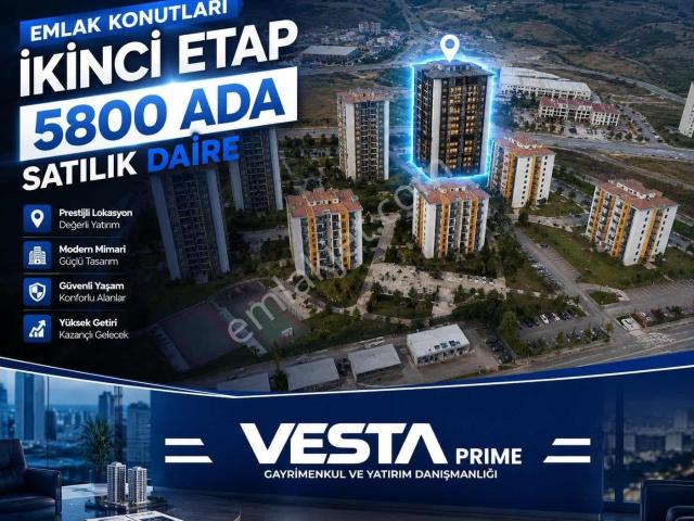 Emlak Konut 2.etap 5800 Ada Satılık 3+1 İçi Yenilenmiş Daire