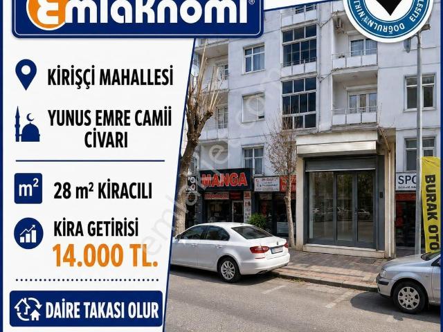 Emlaknomi'den Çarşı Merkez Satılık Kiracılı 28 M2 Dükkan