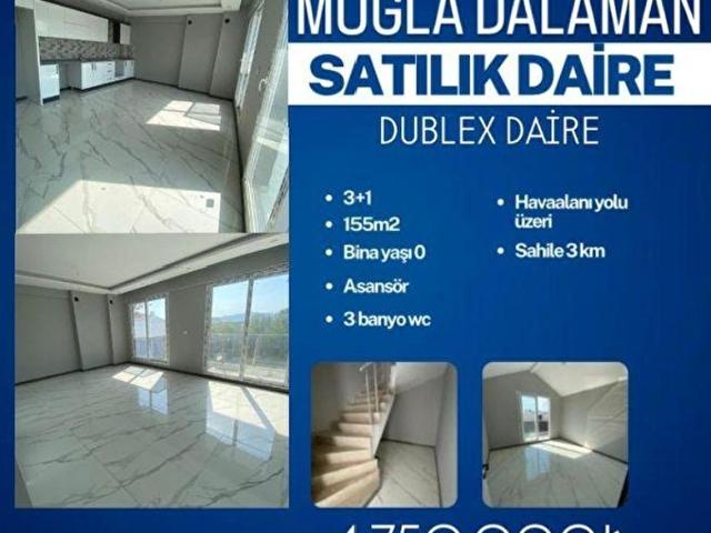 EMLAKTUR'DAN SATILIK MUGLA DUBLEKS DAİRE