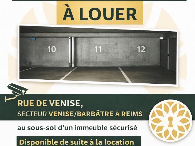 EMPLACEMENT DE STATIONNEMENT RUE DE VENISE / CAPUCINS / BARBÂTRE