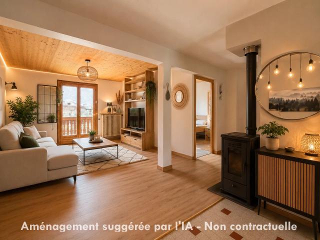 Emplacement premium au cœur du village ! 84m² Saint Jean de Sixt