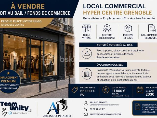 emplacement premium, hyper Centre, proche, place Victor Hugo