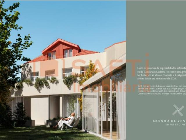 Empreendimento Leça da Palmeira MOINHO DE VENTO FLATS TO com Terraço Piso 0
