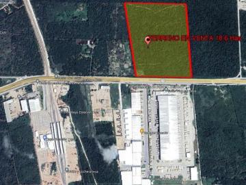 En Venta Terreno con Frente de Carretera Zona Teya en Mérida Cancún