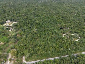 En Venta Terreno de 4600 M2 Ruta de los Cenotes altura Cenote Kim Ha