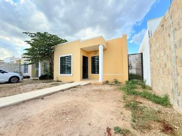 En venta casa de 1 piso sian kaan caucel merida
