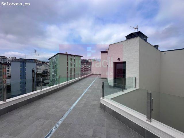 En venta Excepcional ático con dos terrazas de dos dormitorios y dos baños!