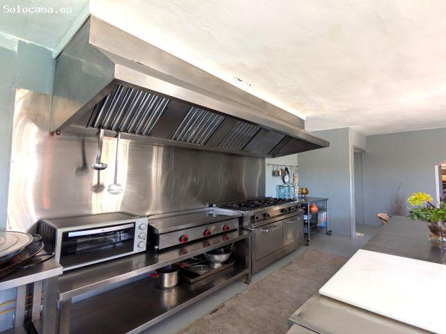 En venta Finca rústica con chalet privado e instalaciones de Restaurante con licencia en el corazón