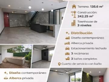 EN VENTA hermoso Townhouse en Mérida, Yucatán, $5,000,000