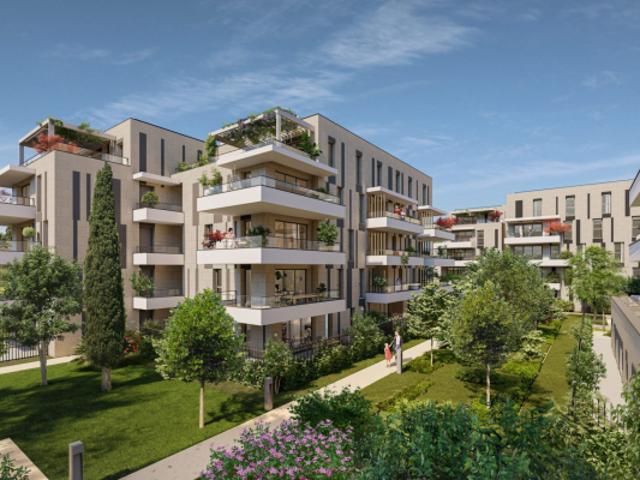 En Bordure de l'Huveaune, appartement 4 pièces dernier étage