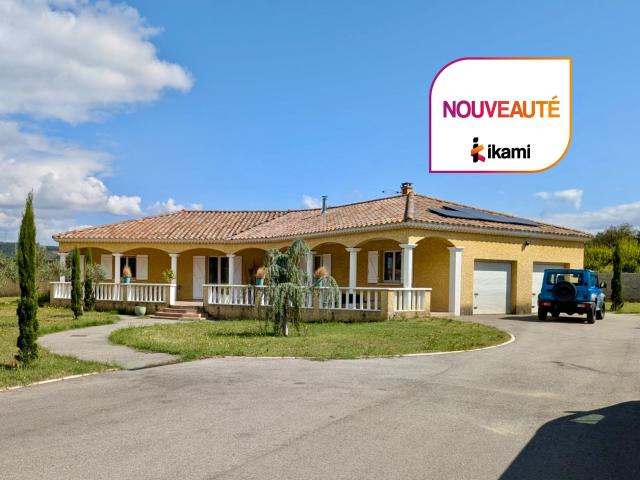 EN CAMPAGNE, VILLA 150 M2 SUR 2027 m2 DE TERRAIN AVEC PISCINE