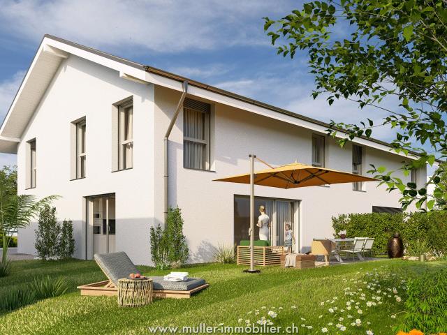 Spacieuse maison jumelle avec jardin – Charme & Confort | dreamo. Ch
