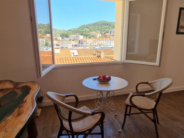 en centre ville appartement 2 chambres jolie vue dégagée 89m² Port Vendres