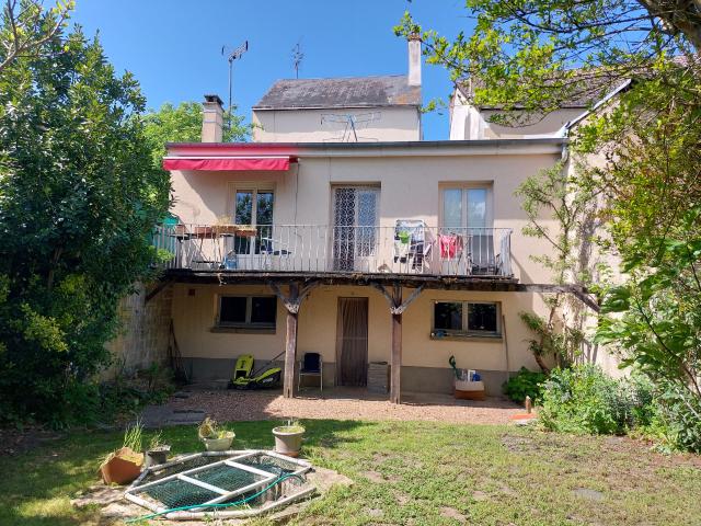 En centre ville de La Flèche.
