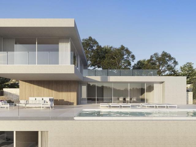 En construcci&oacute n,&nbsp Villa moderna de obra nueva con. 632m² Benissa