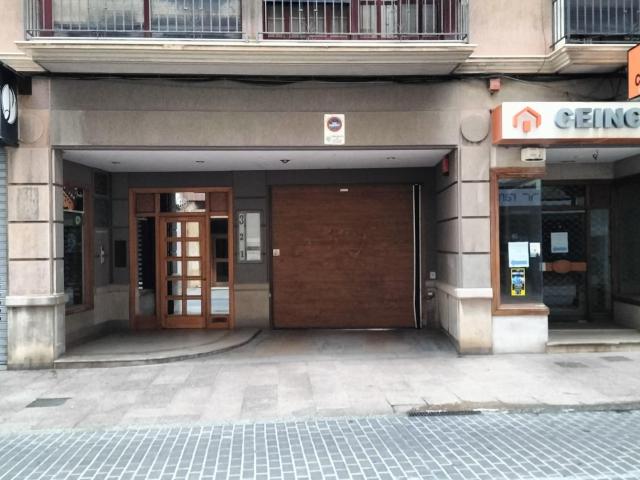 En EXCLUSIVA venta plaza de garaje centro de Castellón