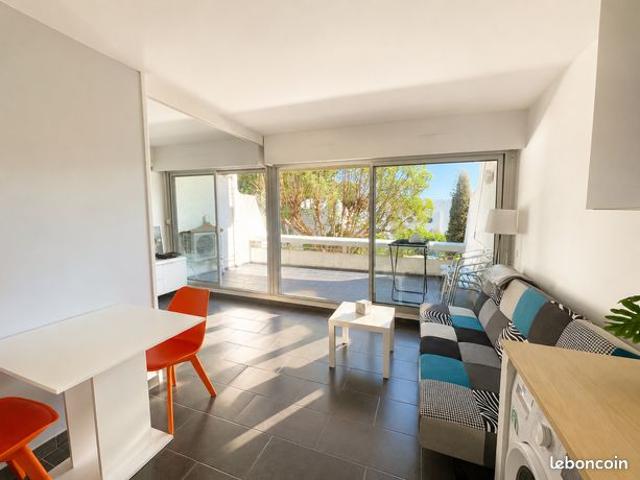 EN EXCLUSIVITE 2 PIECES cabine avec parking et piscine