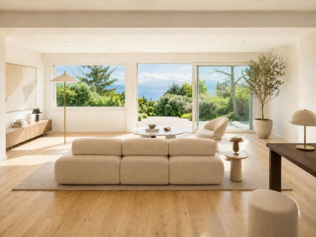 En exclusivité, Abby Bryand immobilier: Formidable maison vue lac à Buchillon
