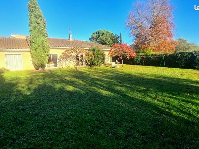 En exclusivité, cœur de Lardenne, maison de plain pied, 3 chambres et sans vis à vis de 160 m² avec jardin de 1000 m² piscinable