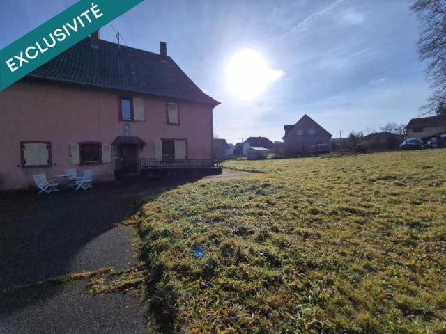 En exclusivité grande maison avec vaste terrain de 26 ares constructibles !