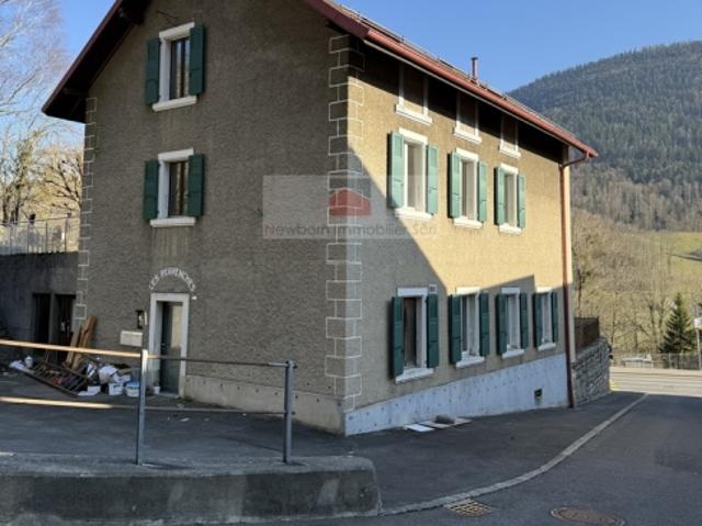 En exclusivité Immeuble de 3 logements à Vallorbe