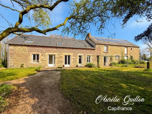En exclusivité: Longère 181 m² – 4 chambres – dépendance – terrain 4 500 m²