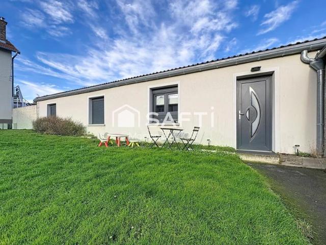 En exclusivite maison de plain pied garage