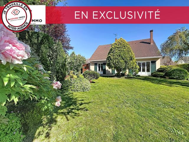 EN EXCLUSIVITÉ – MAISON FAMILIALE AU CALME, VIE DE PLAIN PIED POSSIBLE 150m² 6 pièces