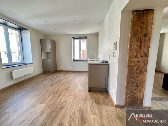 EN EXCLUSIVITE REMIREMONT: Appartement F2 avec terrasse et parking