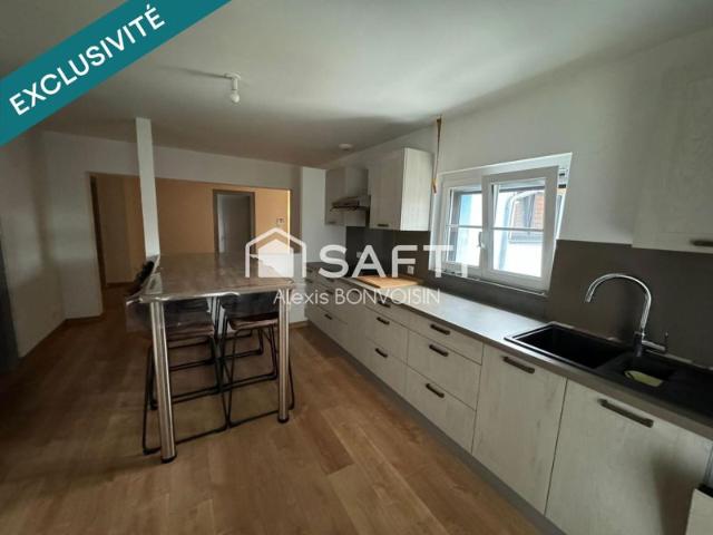 EN EXCLUSIVITÉ – Superbe T3 Duplex avec terrasse au coeur d'Oberhoffen sur Moder