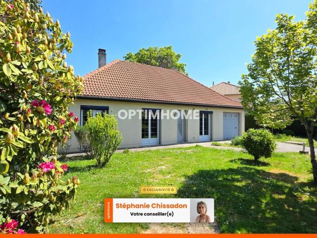 EN EXCLUSIVITE SUR COUZEIX JOLIE MAISON DE PLAIN PIED AVEC GARAGE ABRI JARDIN SUR TERRAIN ARBORE