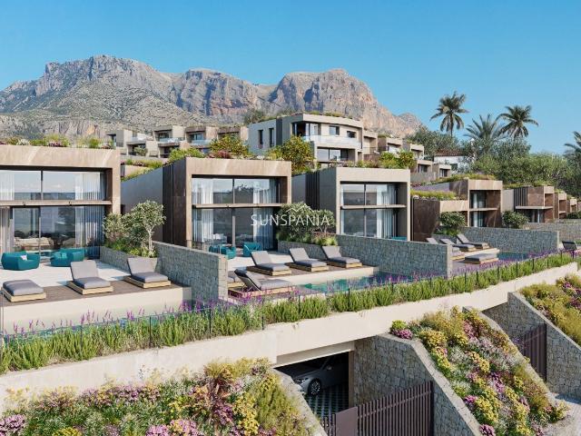 En La Nucía, ofrecemos estas sofisticadas villas en parcelas. 364m² La Nucía